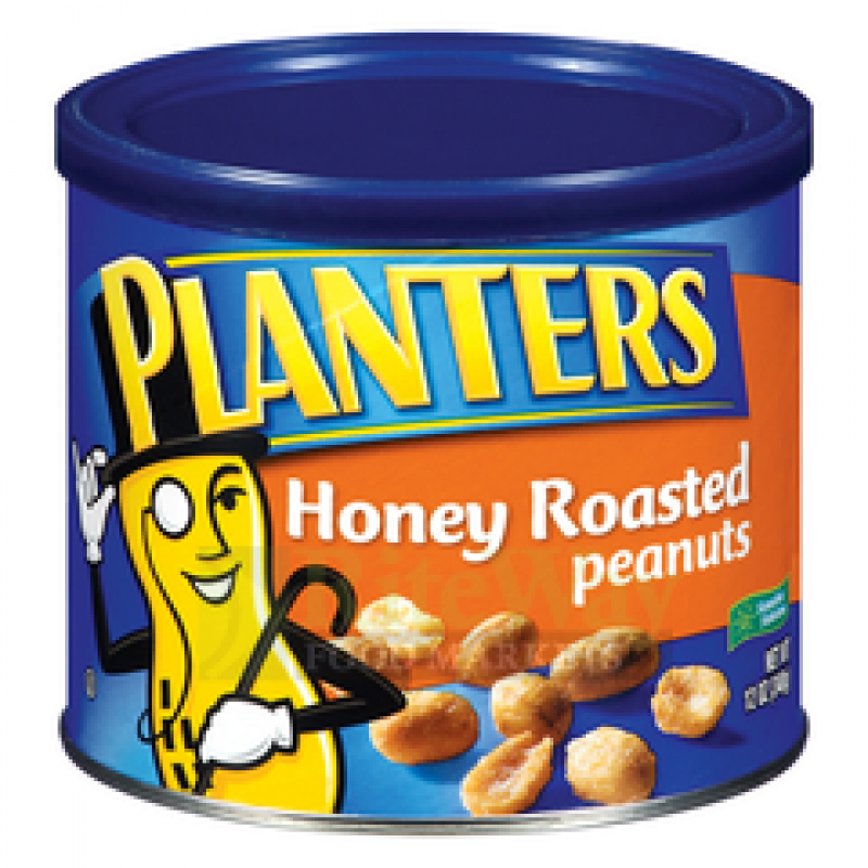PLANTERS HONEY ROASTED PEANUTS 12OZ